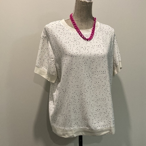 BELLE Vere Polka Dots Blouse Medium - Picture 4 of 14